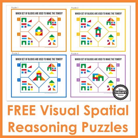 Image result for Visual Spatial Puzzle