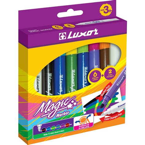 Luxor Magic Pen The Luxor Magic Markers Have Secret Colors | Desertcart ...
