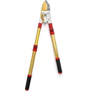 GARDEN V PRO Professional Titanium Telescoping Loppers, Anvil Hedge ...