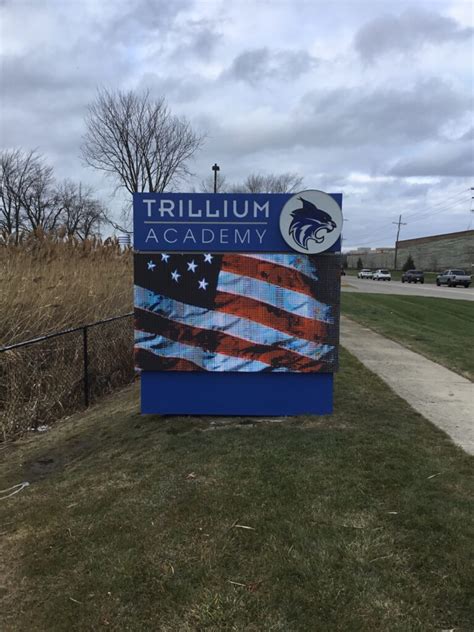 Trillium Academy - Taylor, MI - Johnson Sign Company