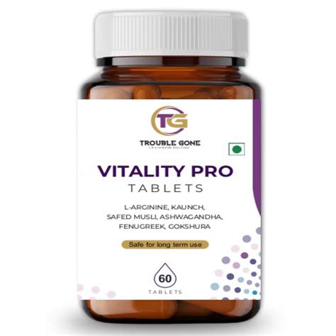 Trouble Gone Ashwagandha Capsules Performance And Stamina Booster ...