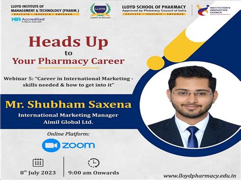 Heads Up to Your Pharmacy Career – Webinar 5