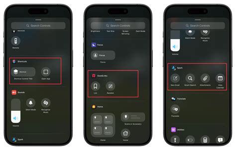 Image result for iOS 18 Control Center Layout
