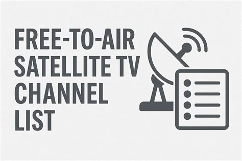 Free-to-Air Satellite TV Channels Guide 2025 | FTA TV Setup