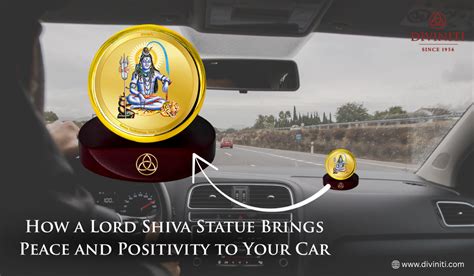 How a Lord Shiva Statue Brings Peace and Positivity to Your Car ...