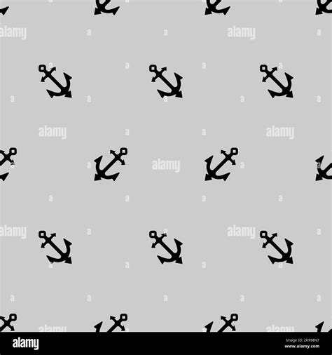 Anchor ship pattern seamless. Vector background. Baby fabric texture Stock Vector Image & Art ...