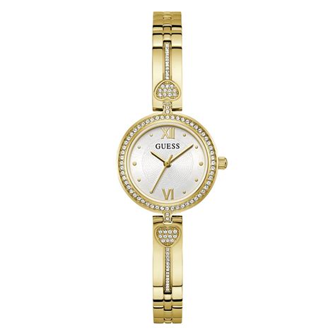 Guess White Round Dial Quartz Analog Women Watch - GW0655L2 - At JUST ...