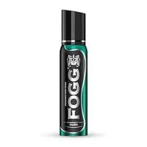 Buy Fogg Rush No Gas Deodorant for Men, Long-Lasting Perfume Body Spray ...