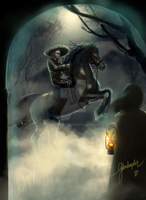 El Charro Negro (The legend of Black Charro) by wonkiki on DeviantArt