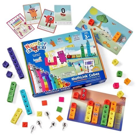 Buy Numberblocks MathLink Cubes 1-10 Activity Set - Hand2Mind Online at ...