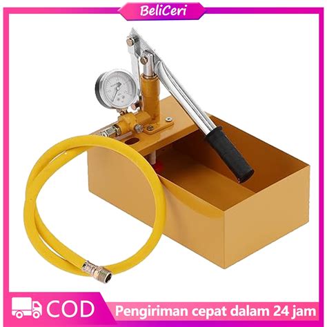 Pompa Di Prova Pressione KATSU Per Tubazioni - Manuale, 7L, 0-60Bar, Per Test Tenuta Idraulica - Foto 4