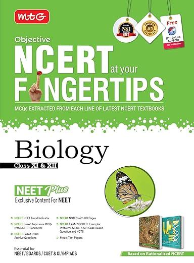 Buy MTG Objective NCERT at your FINGERTIPS Biology - NCERT NEET Trend ...