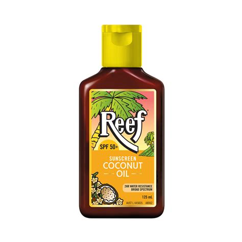 Reef Sunscreen Coconut Oil SPF 50+ 125mL - Reef