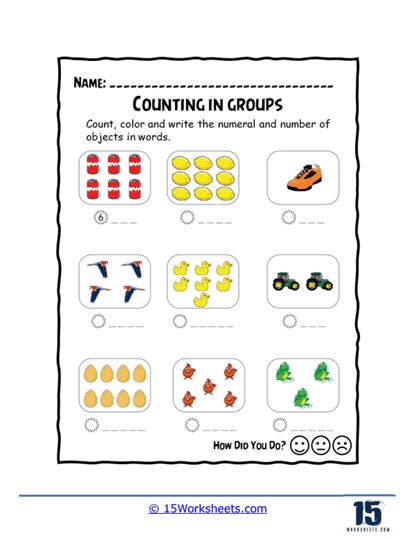 Image result for Counting Groups Worksheet