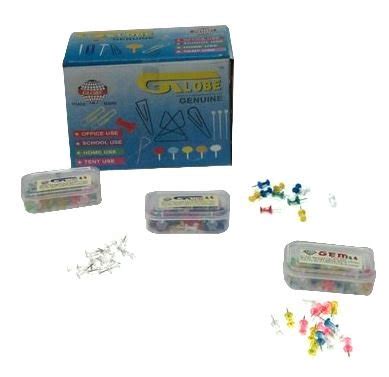 Globe India's Permium Coloured Head Push Pin : Amazon.in: Office Products