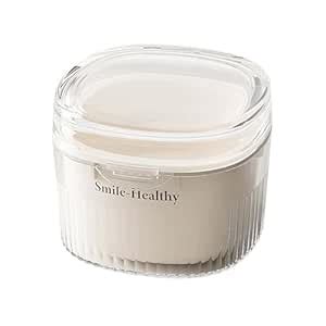 Denture Box, 3 Layer Transparent Retainer Case for Travel, Soaking ...