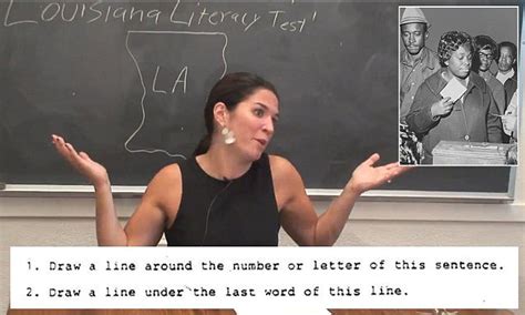 Voting Literacy Tests Examples 的图像结果