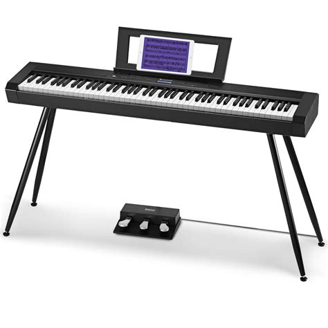 Buy Starfavor Digital Piano 88 Key Weighted Keyboard Piano, SP-20 Piano ...