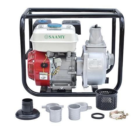 VIS SAAMY Water Pump 2" Inch Inlet and outlet | 7HP Portable | 4Stroke ...