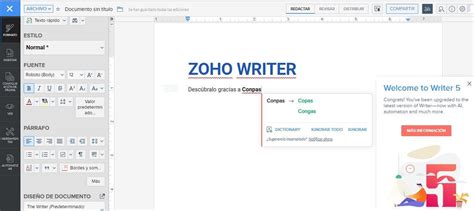Zoho Writer Overview 的图像结果