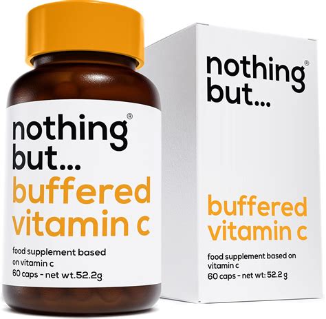 Nothing BUT nutrition High Strength Buffered Vitamin C 1000mg - Immune ...