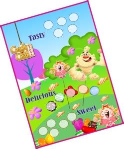 PartyStuff Candy Crush kukuba 6 - Designer Kukuba in Tambola Housie (24 ...