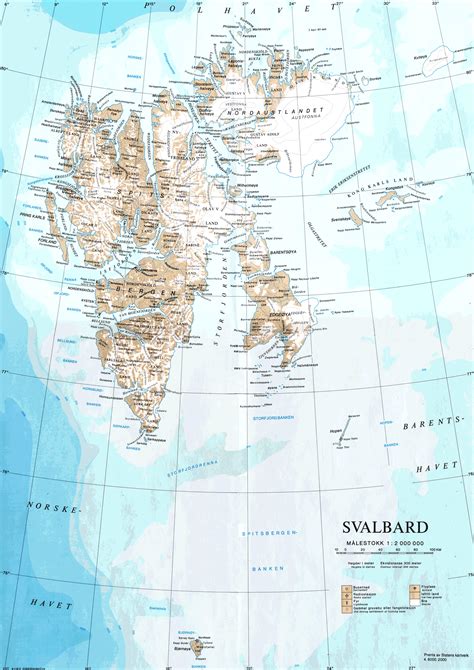Image result for Svalbard Archipelago Map
