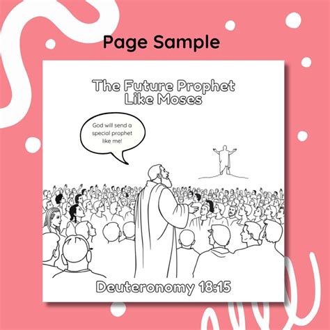 Deuteronomy Bible Coloring Book for Kids – Fun & Educational Christian ...