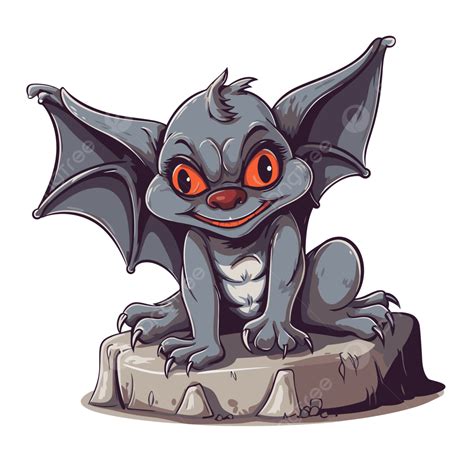 Cute Gargoyle Drawing