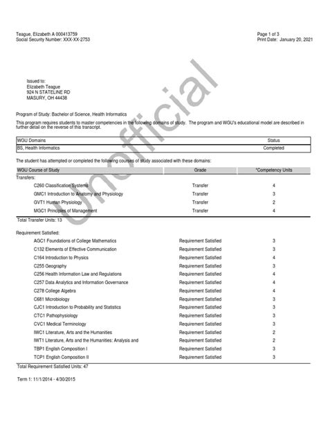 Image result for WGU Transcript Request
