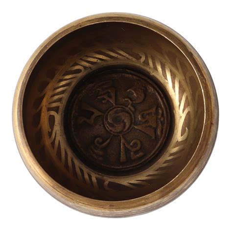 Brass Tibetan Buddhist Prayer Singing Bowl