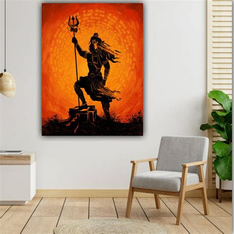 Lord Shiv Painting | The Seven Colour - Buy Now – The Seven Colours