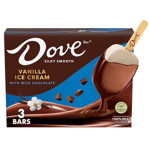 Dove Milk Chocolate Coated Vanilla Ice Cream Bars - Shop Bars & pops at ...