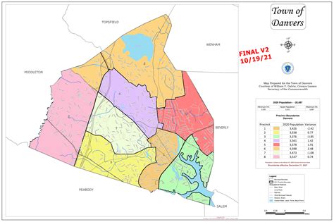Map Town Of Danvers