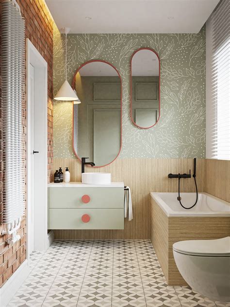 Bathroom Wall Ideas Green