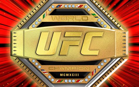 Ultimate Fighting Championship (UFC) Logo Wallpaper for iPhone 4K