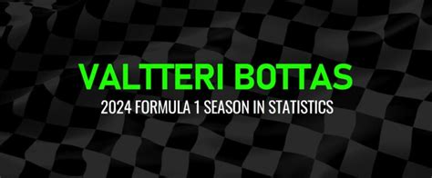 Valtteri Bottas' 2024 F1 Season In Statistics - Lights Out