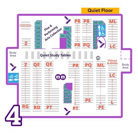 Floor Maps | Rod Library
