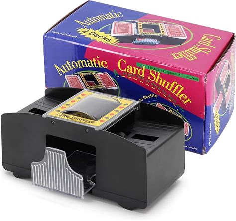 Automatic Shufflers 2 Decks Playing Card Shuffling Machine Battery ...