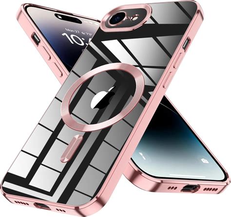 Amazon.com: JUMIUSTNB Magnetic for iPhone SE 3rd/2nd Gen Case,iPhone 8/ ...