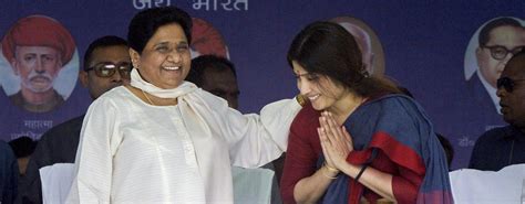 Mayawati and Dimple Yadav Shared a Socially Transformative Moment on ...