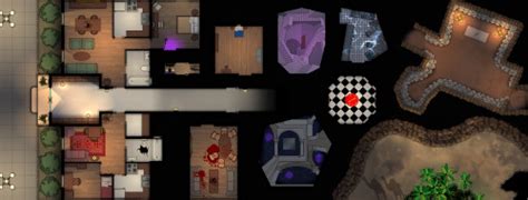 Non-Euclidean Geometry Apartments Map | Cthulhu Architect