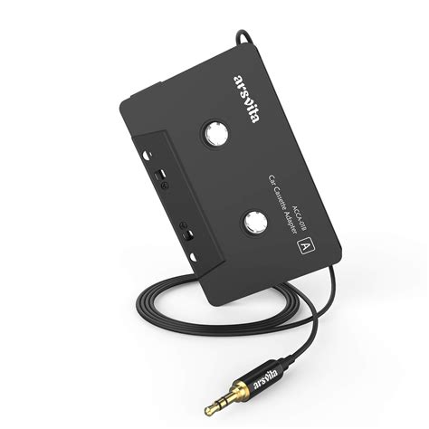 Amazon.com: arsvita Car Audio Cassette to Aux Adapter, 3.5 MM Auxillary ...
