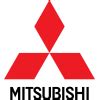 The pattern on the headlights for Mitsubishi