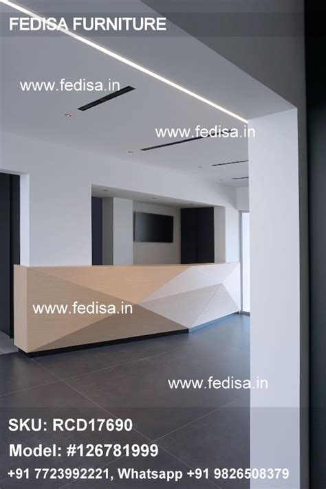 Small Reception Desk Desk For Beauty Salon Reception Desk With Retail ...