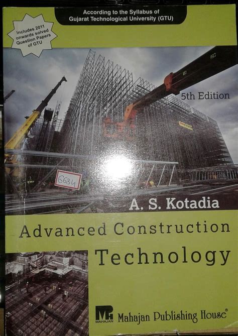 Buy ADVANCED CONSTRUCTION TECHNOLOGY Book Online at Low Prices in India ...