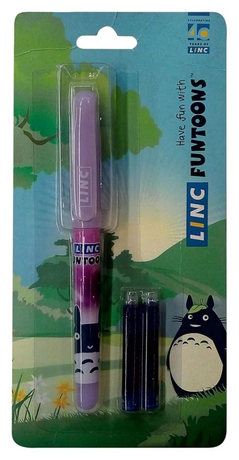 Linc Funtoons Fountain Pen - Blue : Amazon.in: Office Products