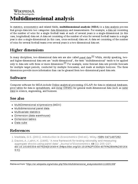 Image result for Multidimensional Analysis