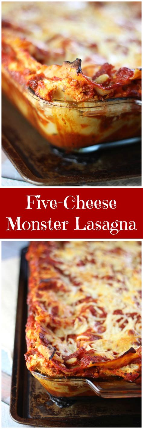 Five Cheese Lasagna
