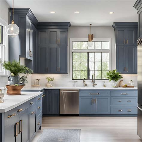 Timeless Blue Kitchen Cabinet Design Tips and Ideas